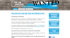 Desktop Screenshot of fahndung.klub-dialog.de