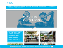 Tablet Screenshot of klub-dialog.de